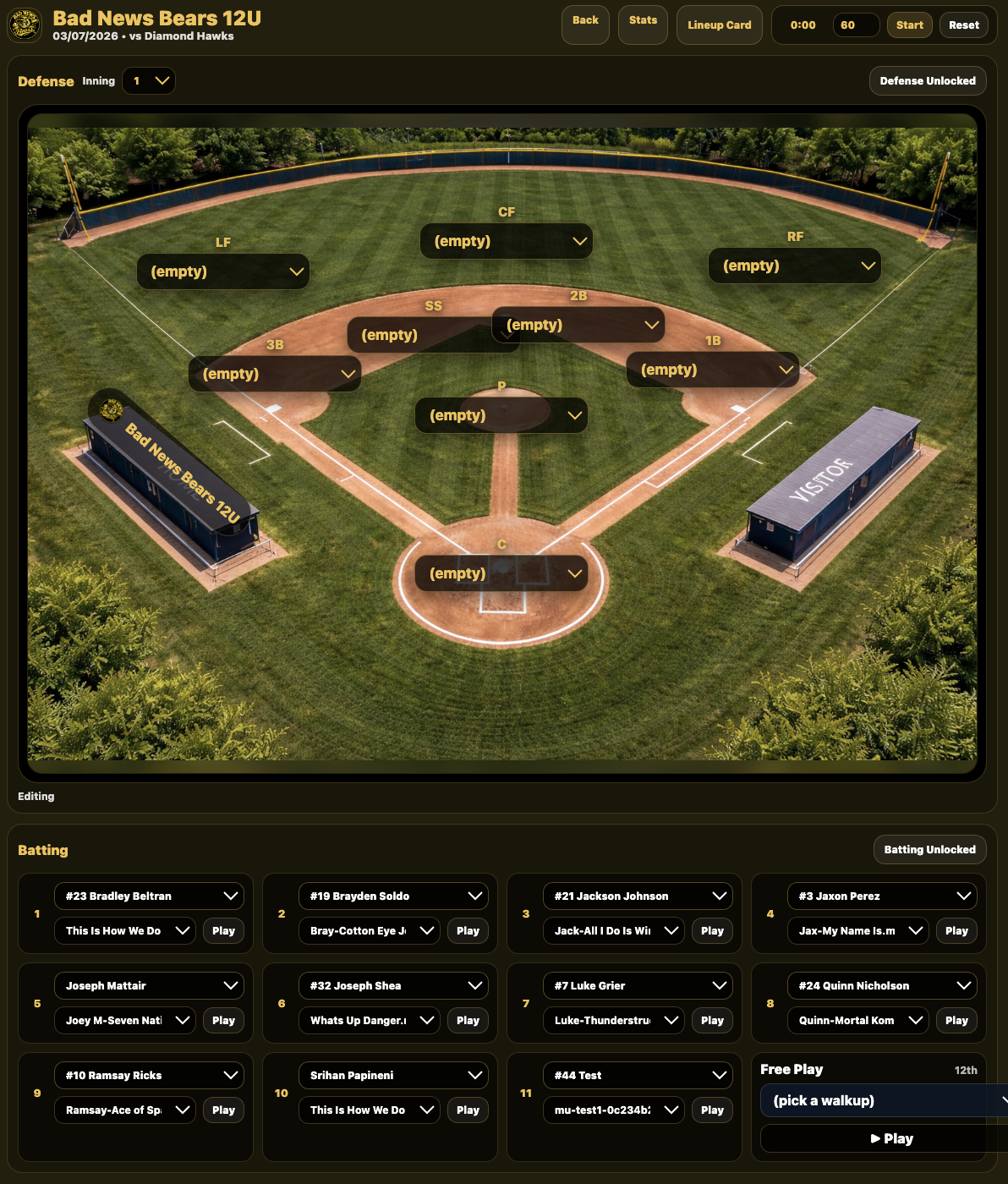 Defense Field Preview